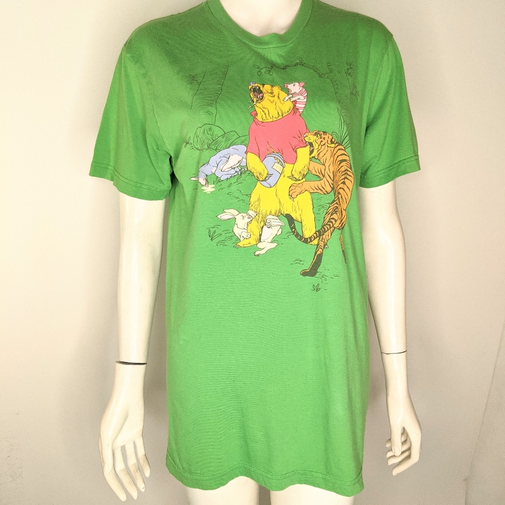 Pooh Bear Gone Real Life Tshirt Unisex M - Picture 2 of 8